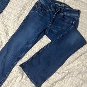 American Eagle Outfitters flare leg jeans size 6 x-long